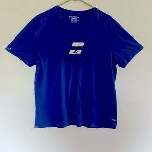 2010 Men blue nautica tee shirt condition:great